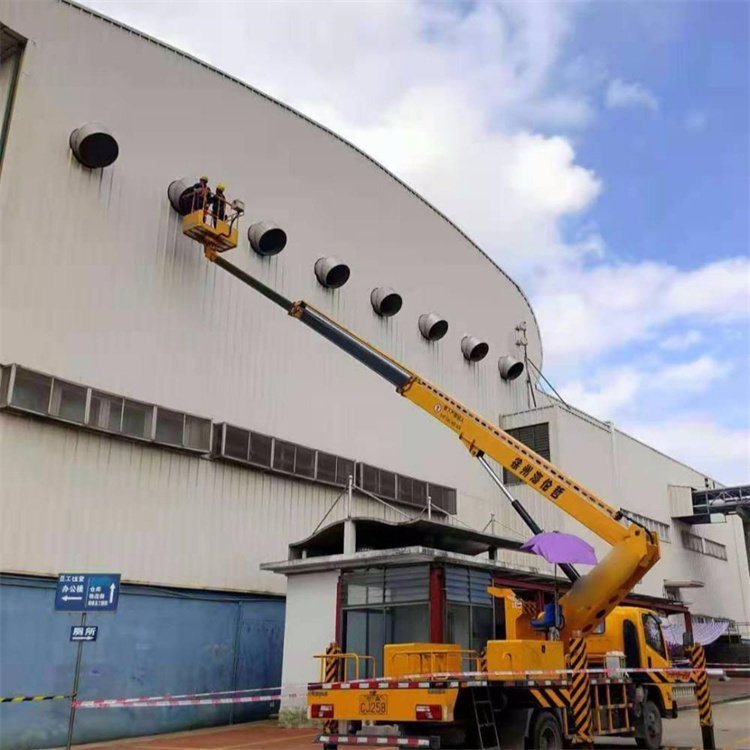 将乐县高空作业车出租服务：专业广告牌安装解决方案